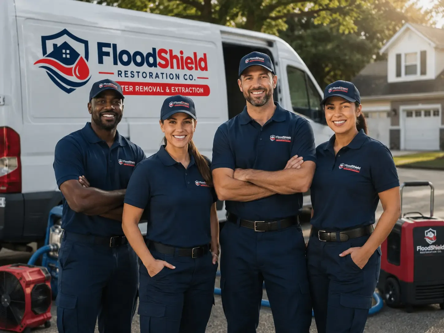 Flood Damage Restoration company in Charlottesville, IN
