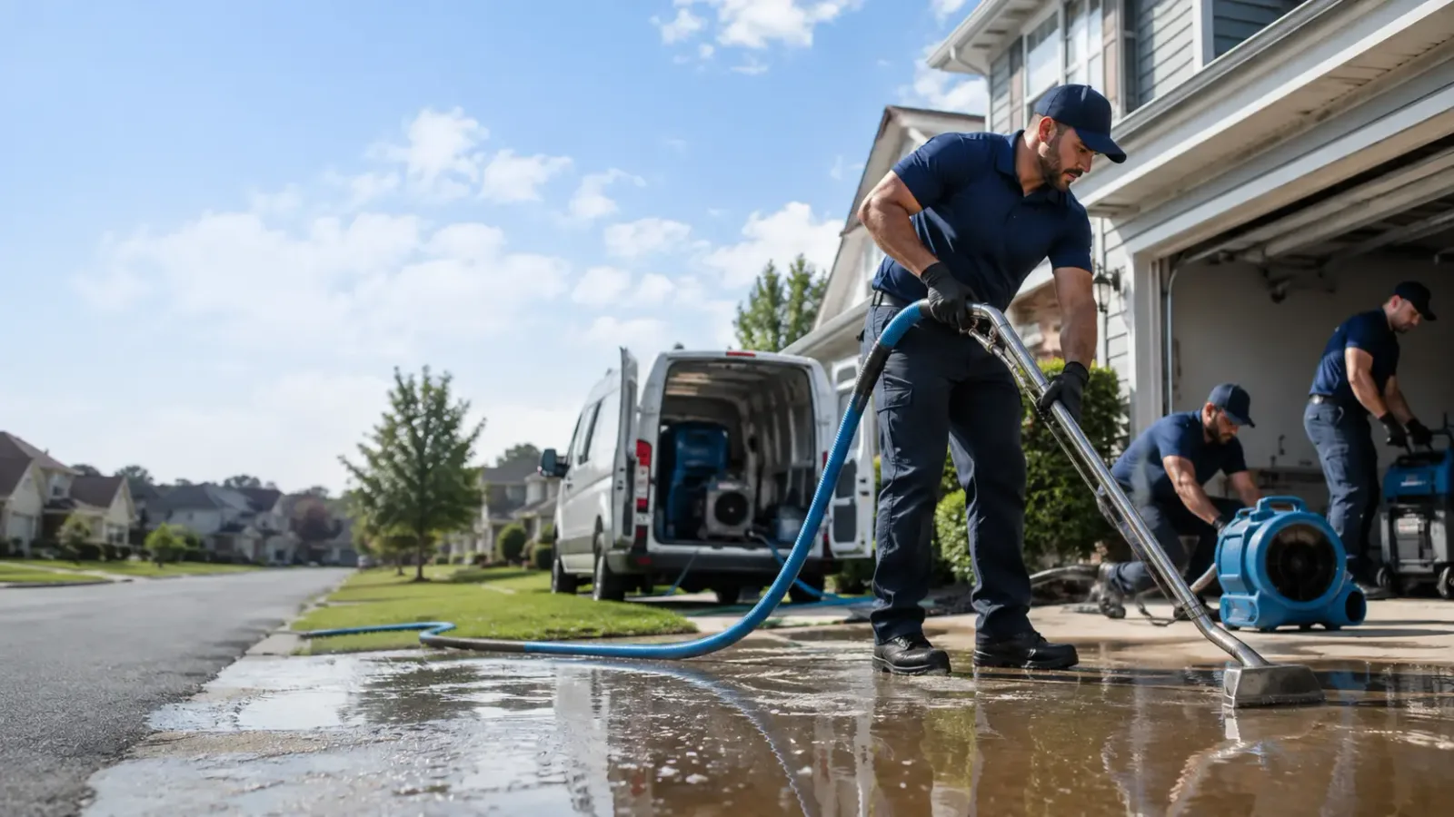 Flood Damage Restoration in Charlottesville, IN